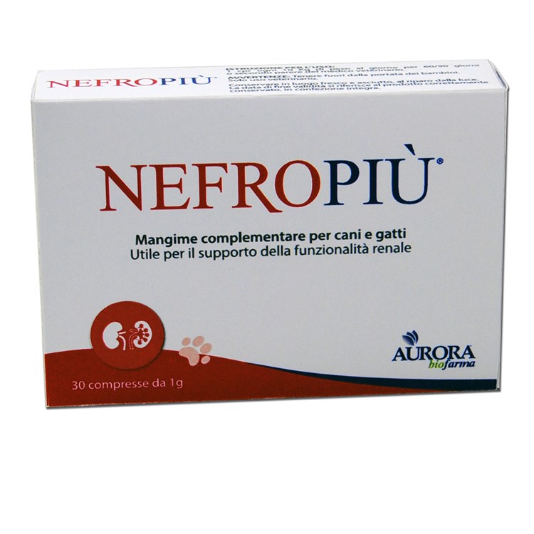 Aurora Biofama Nefropiu 30 Compresse Cane Gatto