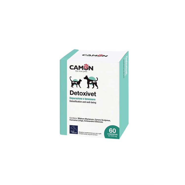 Camon Orme Naturali Detoxivet 60 compresse per Cani e Gatti