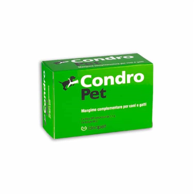 IdeaPet Condro Pet 60 Compresse Per Cani e Gatti