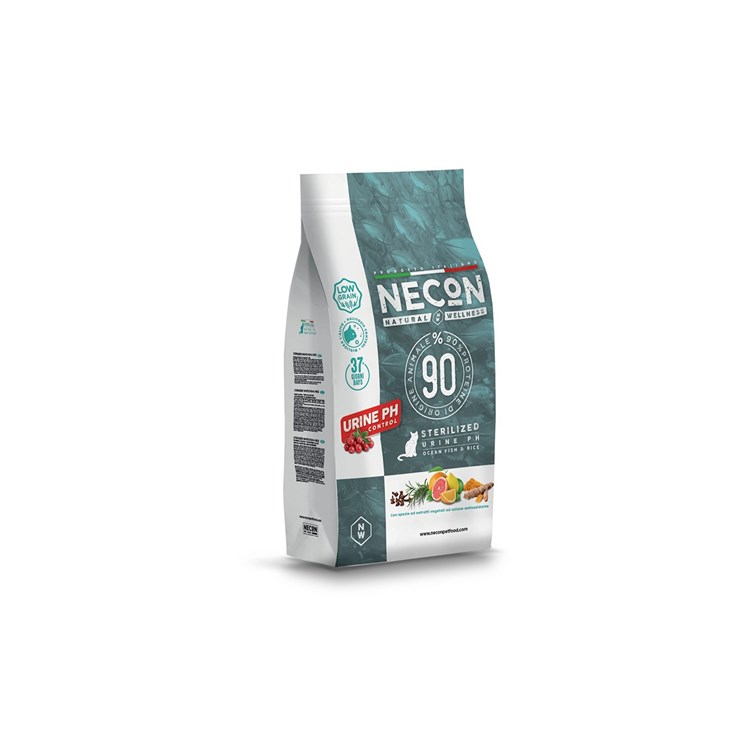 NECON NATURAL WELLNESS STERIL URINE FISH  AND RICE 1,5 KG