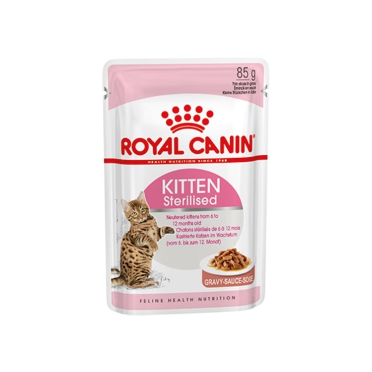 Royal Canin Kitten Sterilised Gravy 85 gr