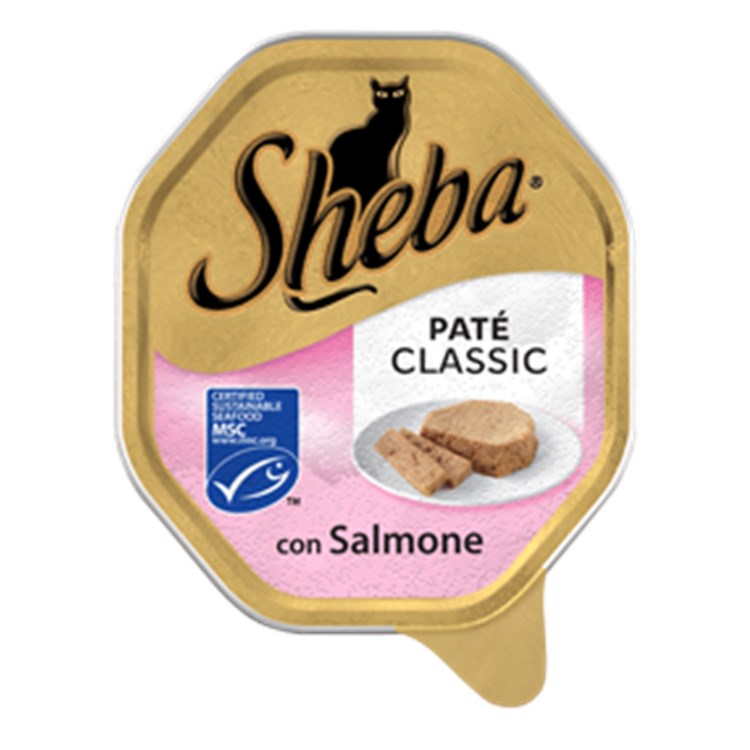 Sheba Pate' Classic Con Salmone 85 gr