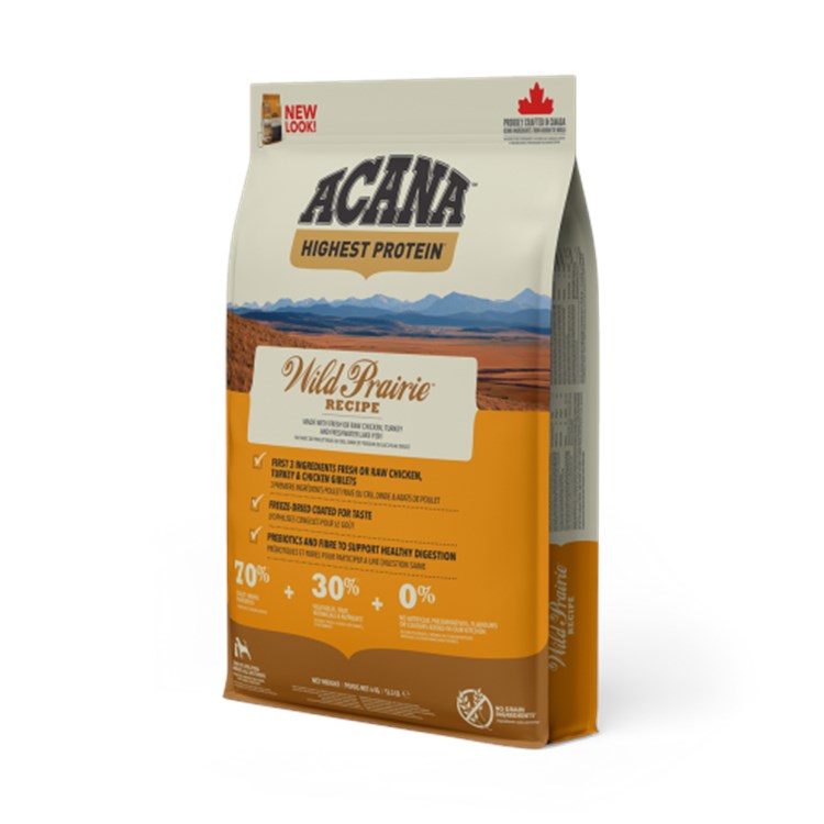 2 SACCHI - Acana Wild Prairie Dog 11,4 Kg Per Cane PREZZO A CONFEZIONE