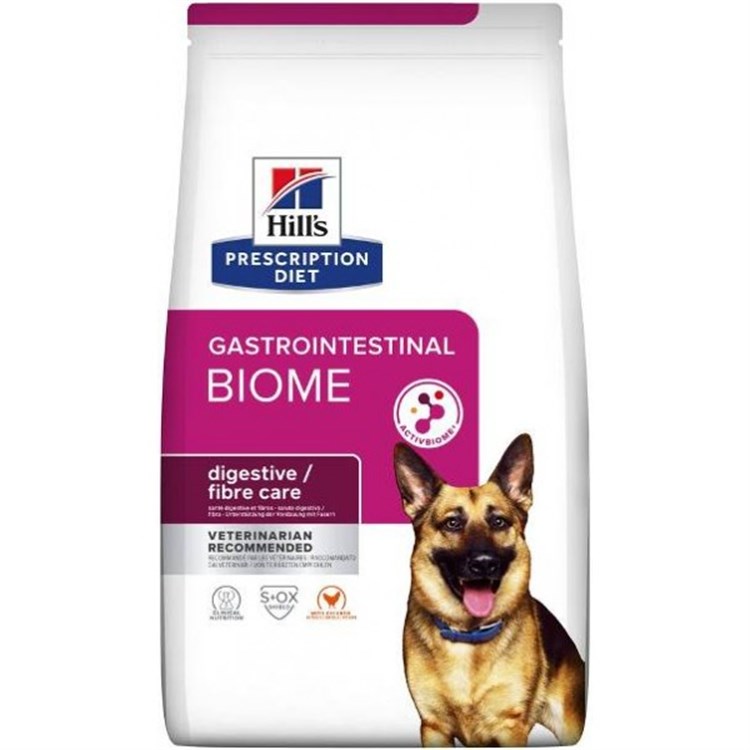 2 SACCHI - Hills Prescription Diet GASTRO INTESTINAL Biome 10 kg Digestive Fibre Care per Cane PREZZO A CONFEZIONE
