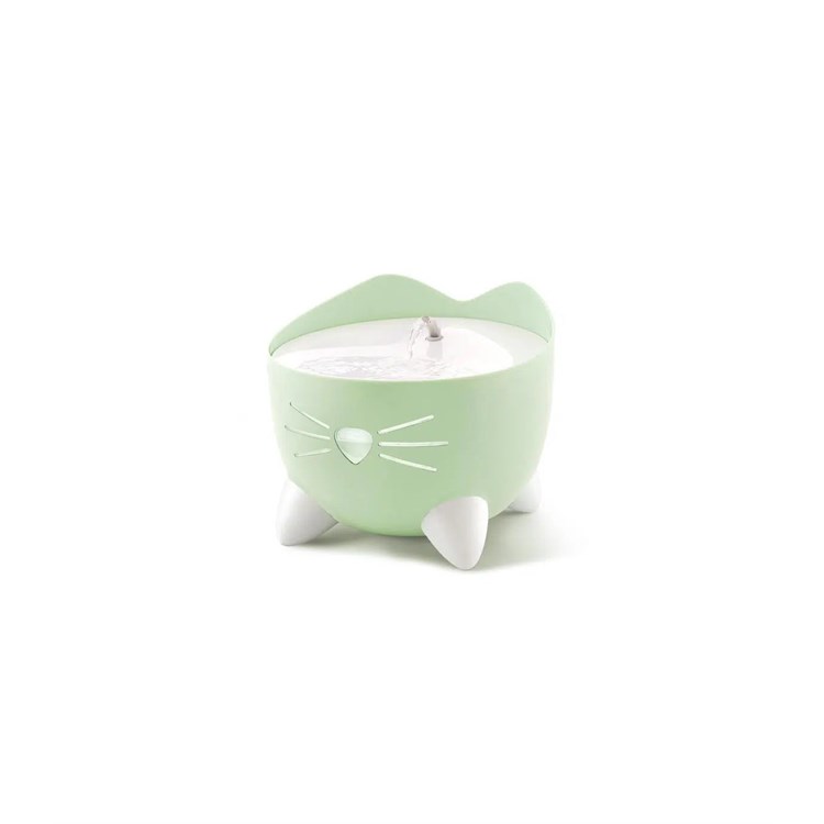 Catit Pixi cat drinking fountain combo pack verde