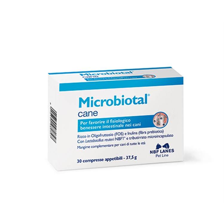 NBF Lanes Microbiotal Cane 30 compresse