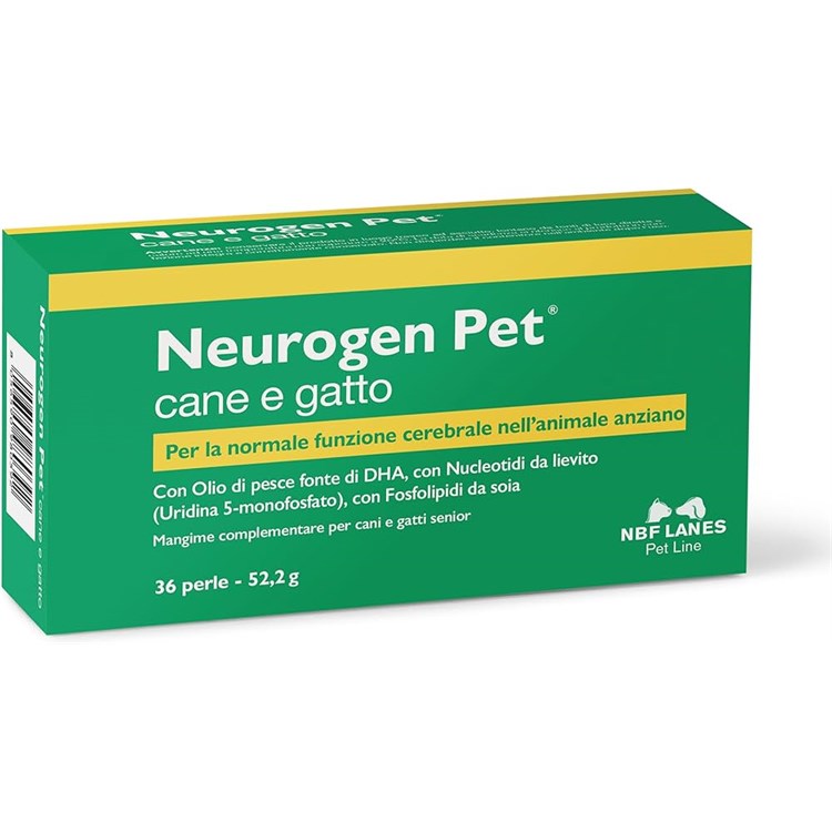 NBF Lanes Neurogen pet 36 perle Per Cani E Gatti