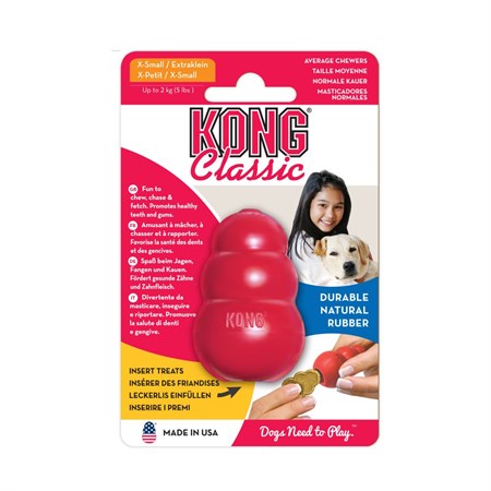 Kong Classic Extra Large 10 cm Per Cani da 25 a 40 kg in Cani
