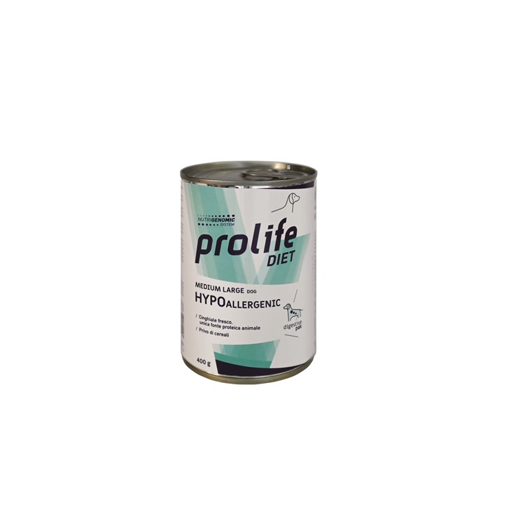 Prolife Dog Veterinary Hypoallergenic Cinghiale 400 gr Umido