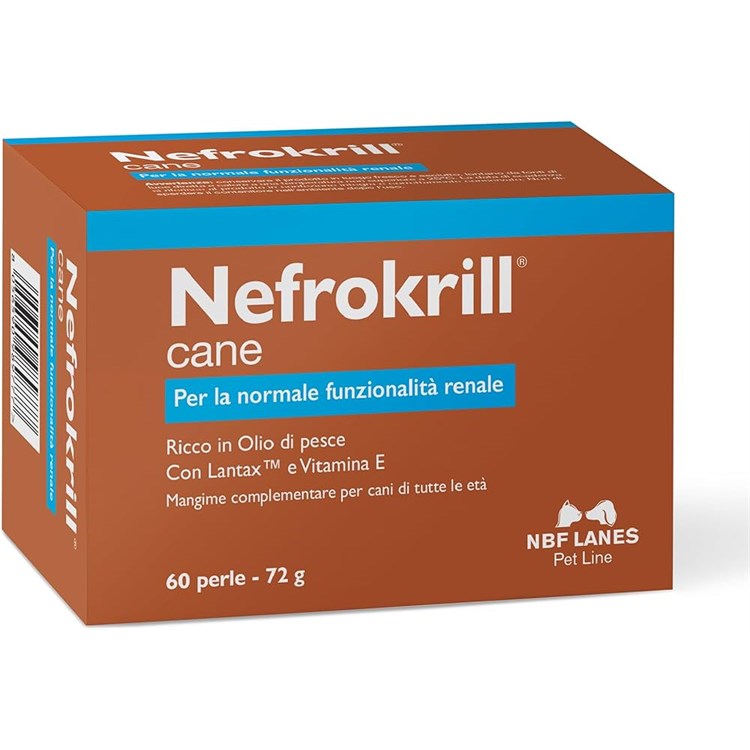 NBF Lanes Nefrokrill 60 Perle Per Cani
