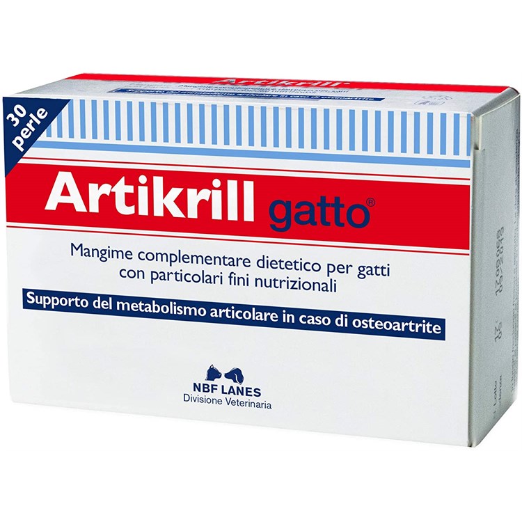 NBF Lanes Artikrill 30 Perle Condroprotettore per Gatti