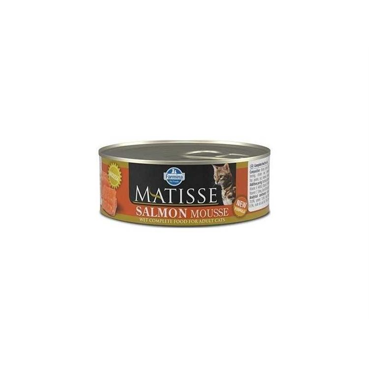 Farmina Matisse Mousse Salmone 85 gr Umido Scatoletta Per Gatto
