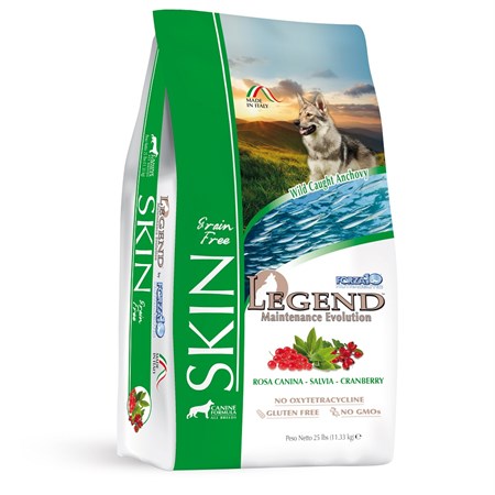 Forza 10 Mono Diet Medium Large Sensitive Skin con Pesce 10 kg Crocchette Per Cani in Cani