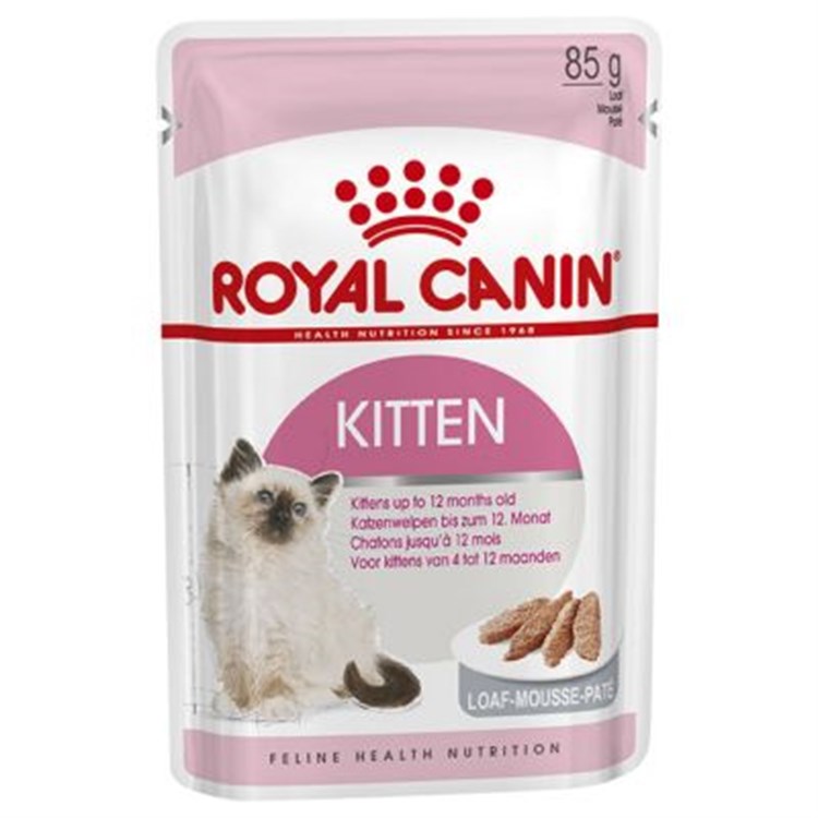 Royal Canin Kitten Loaf 85 gr Mousse Pate Per Gatti