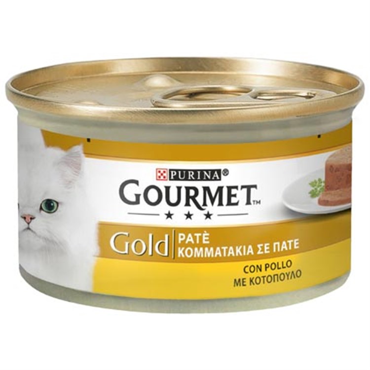 Gourmet gold pate' 85 gr Pollo Scatoletta Gatti