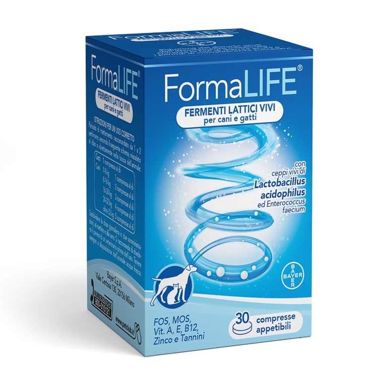 Elanco FormaLife 30 Compresse Fermenti Lattici