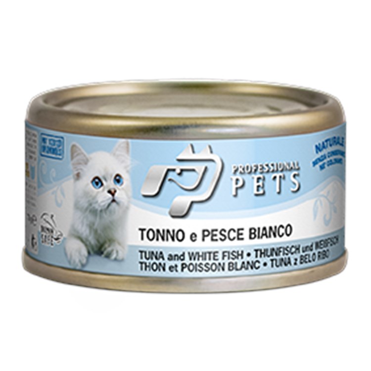 Professional pets 70 gr Tonno e pesce bianco
