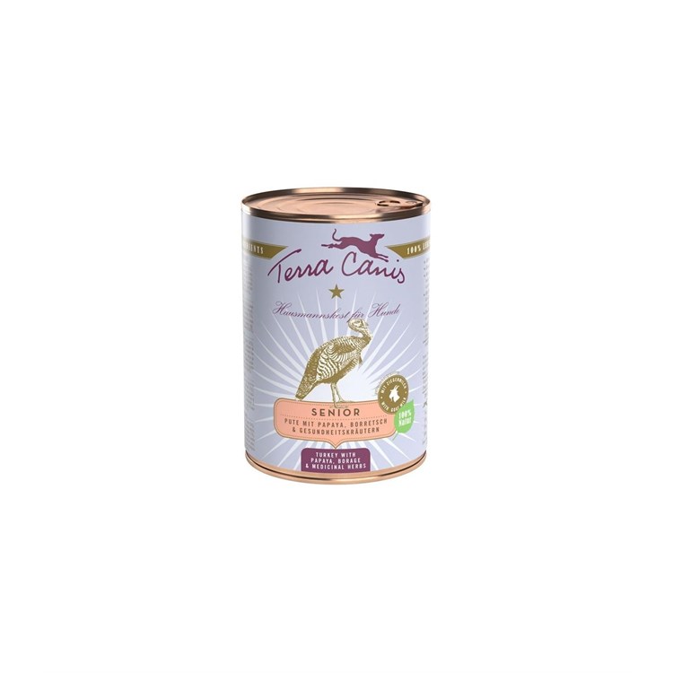 TERRA CANIS SENIOR TACCHINO 400G
