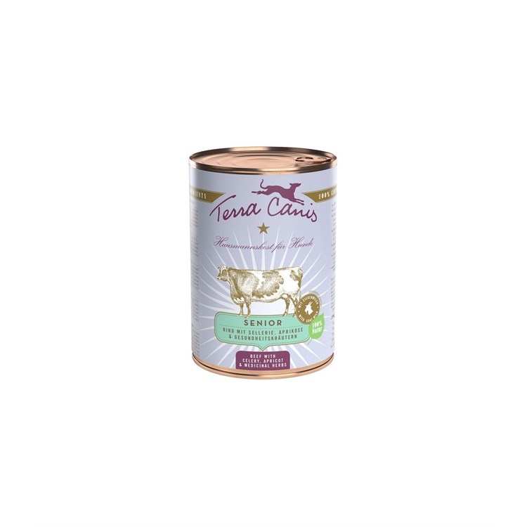 TERRA CANIS SENIOR MANZO 400G