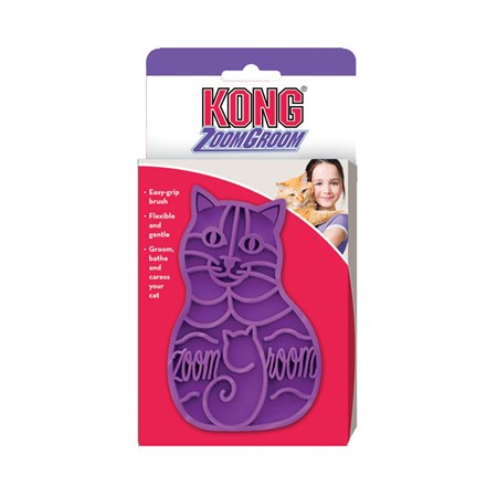 Kong Cat Zoom Groom Spazzola 11,5 cm Per Gatti in Gatti