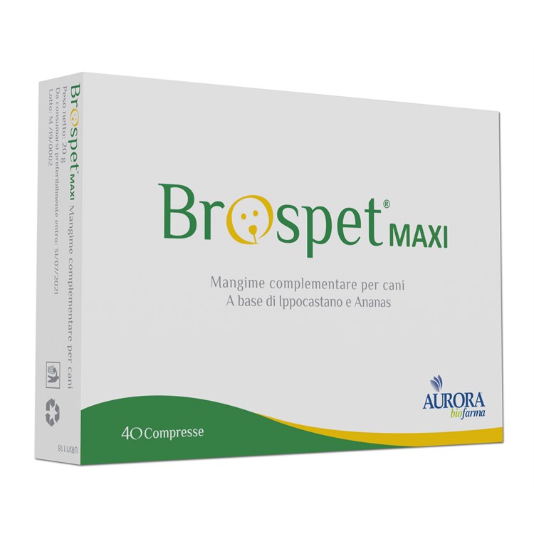 Aurora Biofarma Brospet Maxi 40 Compresse