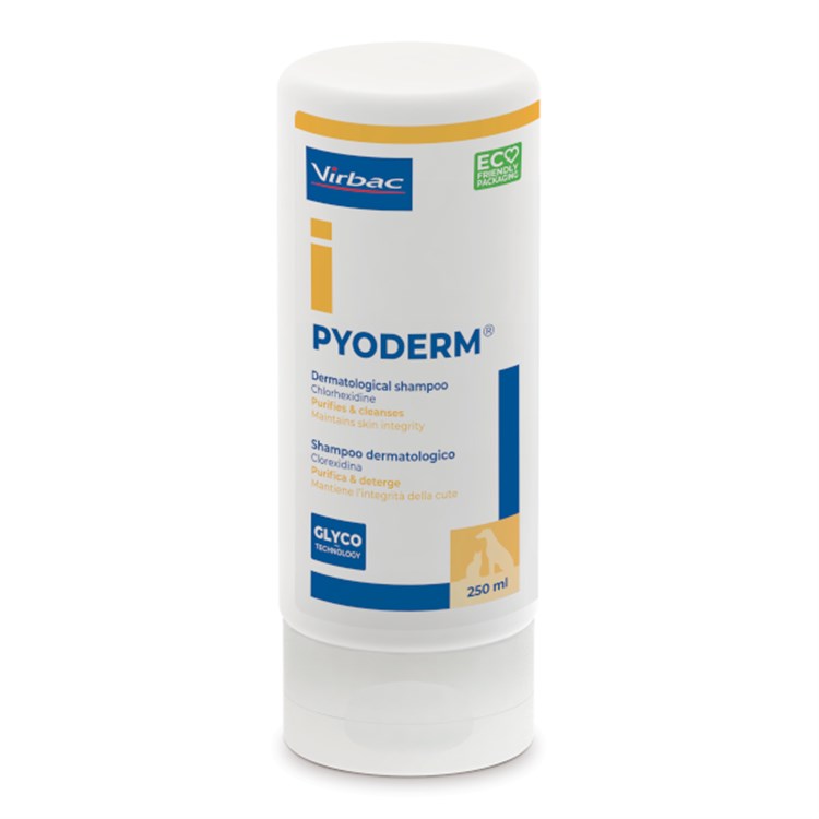 Virbac Pyoderm Shampoo 250 ml Per Cani e Gatti