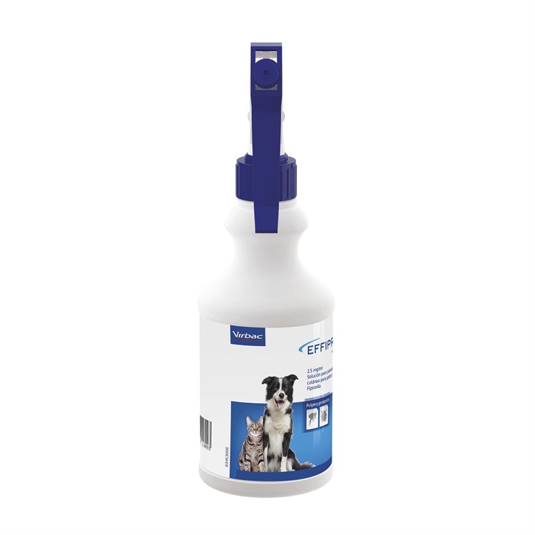 Virbac Effipro Spray 500 ml Antiparassitario Per Cani e Gatti
