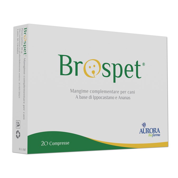 Aurora Biofarma Brospet 20 Compresse