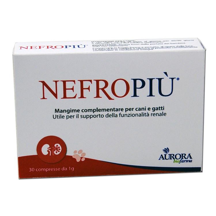 Aurora Biofama Nefropiu 30 Compresse Cane Gatto