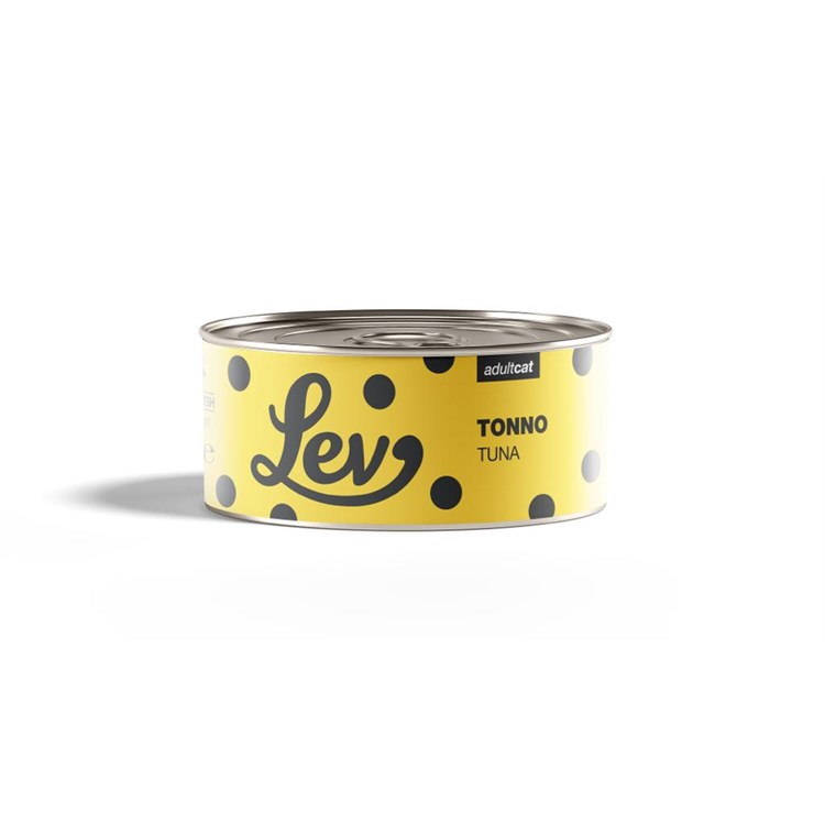 Lev Adult Cat Tonno 140 gr Lattina Umido Gatti