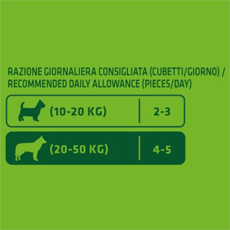 Natural Trainer Dog NutriSnack Medium Maxi Manzo 50 gr Liofilizzato Per Cani in Cani