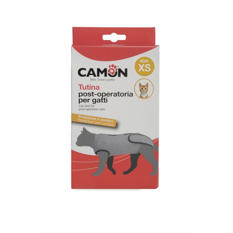 Camon Body Tutina Post Operatoria XS Per Gatti 26-32 CM