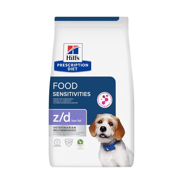Hill's Prescription Diet Z/D Low Fat 1,5 kg Crocchette Per Cani