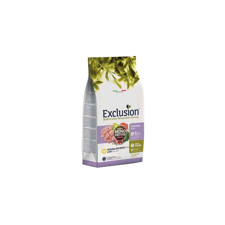 EXCLUSION MEDITERRANEO LIGHT MEDIUM 3 KG