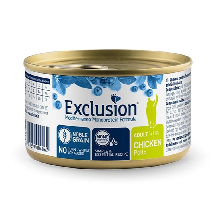 Mediterraneo Monoprotein Adult All Breeds Pollo 85 GR