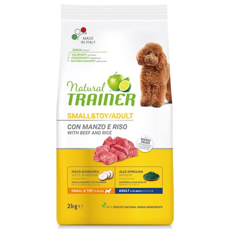 Natural Adult Small & Toy con Manzo e Riso 800 GR