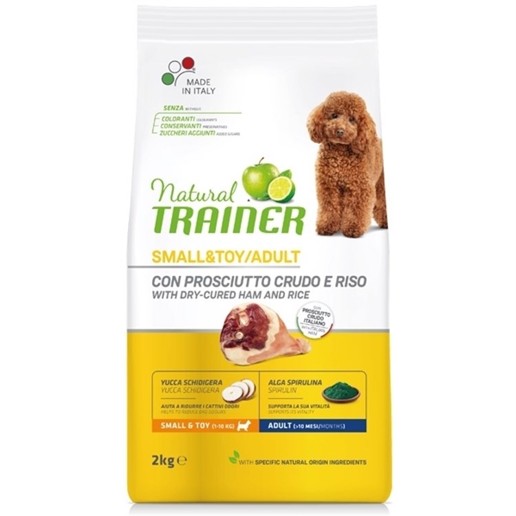 Natural Adult Small & Toy con Prosciutto Crudo e Riso 800 GR
