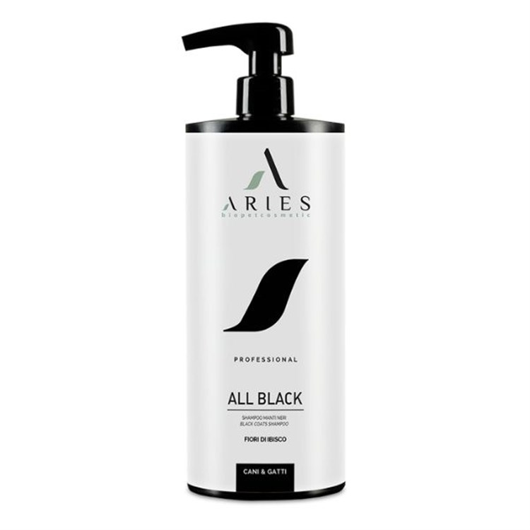 All Black  Shampoo Manti Neri Per Cani e Gatti