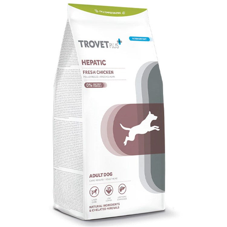 Trovet Plus Dog Adult Hepatic Pollo Fresco 3kg 3 KG