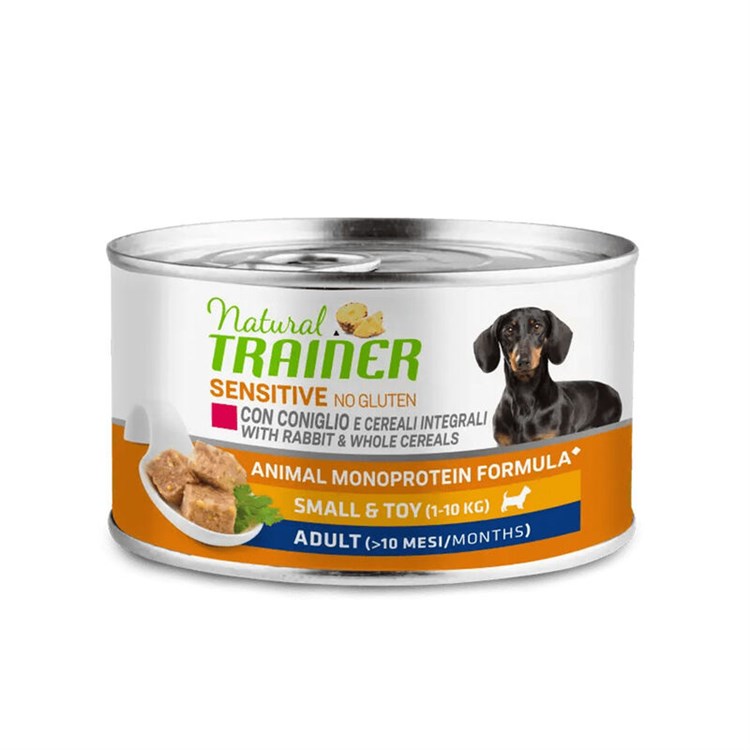 Natural Trainer Sensitive No Gluten Mini Adult Coniglio 150 gr