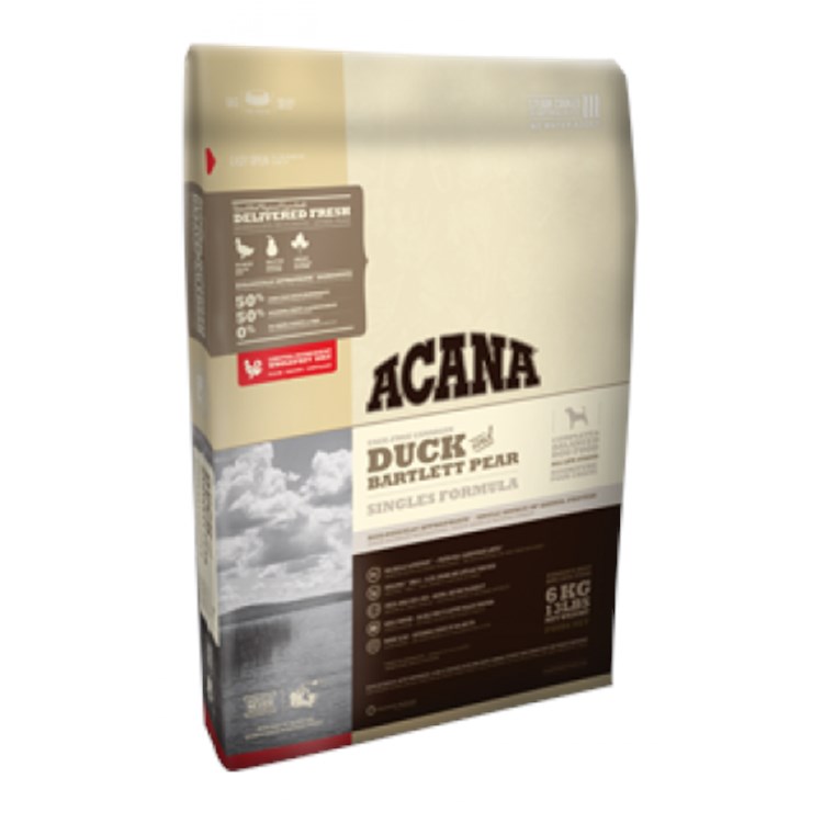 Acana Dog Duck Pear MonoProteico 11,4 Kg Anatra e Pera Per Cane