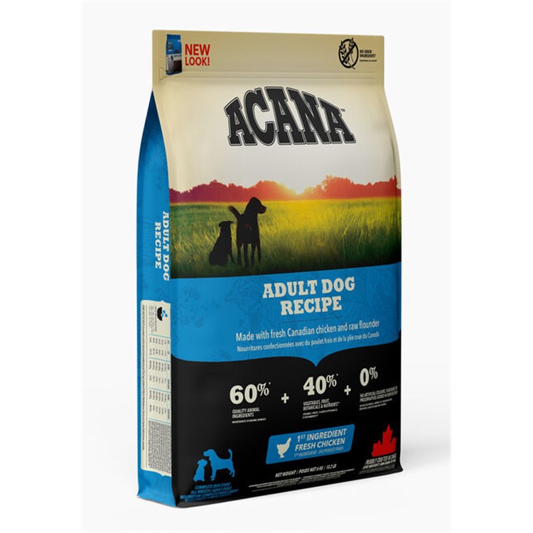 Acana Heritage Adult Dog Recipe 11,4 kg Alimento Per Cani