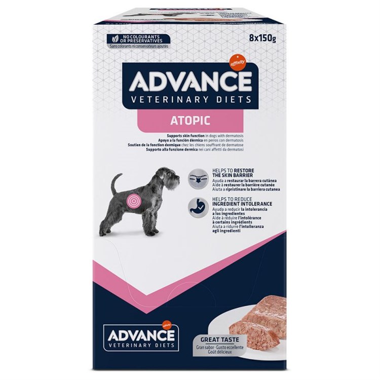 Advance Veterinary Diets Dog Atopic 150 gr Alimento Umido Cani