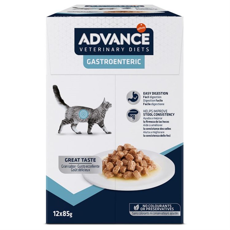 Advance Veterinary Diets Feline Gastroenteric 85 gr Alimento Umido Gatti