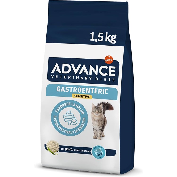 Advance Veterinary Diets Gastroenteric Sensitive 1,5 kg Crocchette Per Gatto