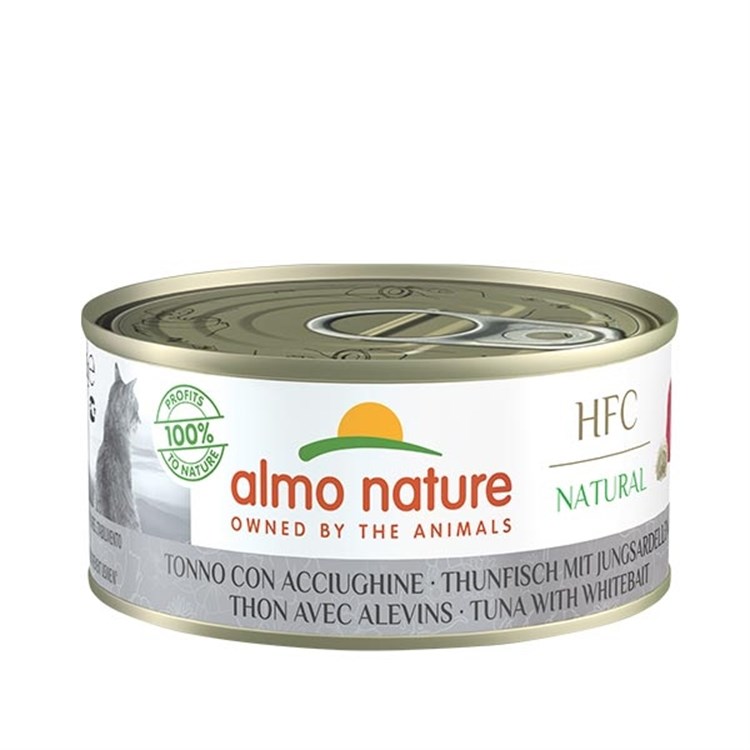 Almo Nature Hfc Natural Tonno Con Acciughine 70 gr Per Gatti