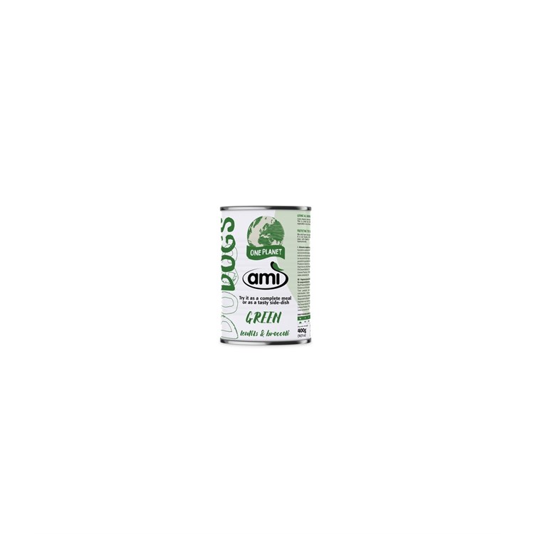 AMI DOG WET LENTICCHIE - BROCCOLI  400 G R