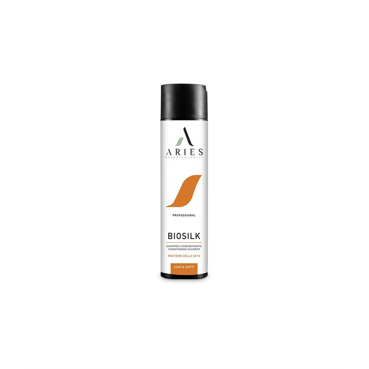 Aries biosilk shampoo condizionante proteine della seta 250 ml