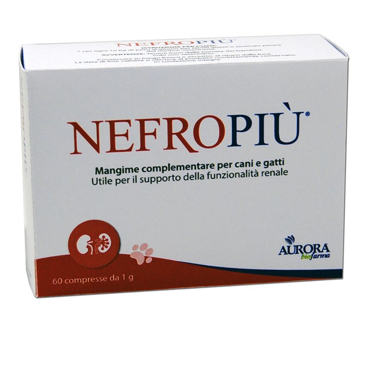 Aurora Biofama Nefropiu 60 Compresse Cane Gatto