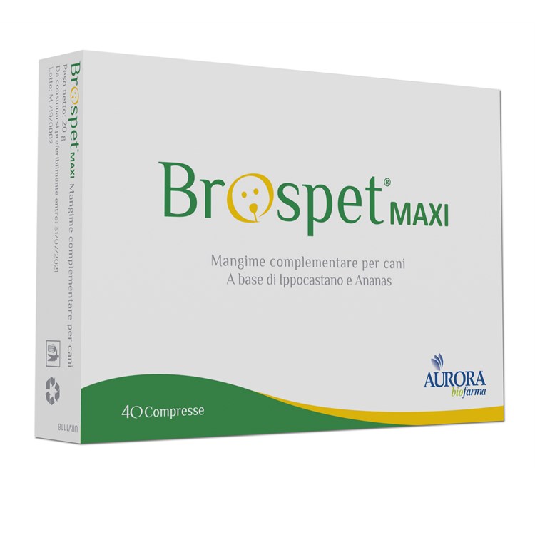 Aurora Biofarma Brospet Maxi 40 Compresse